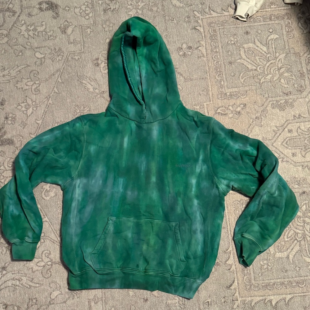 Madhappy Limited Tie Dye Fleece Hoodie - Emerald